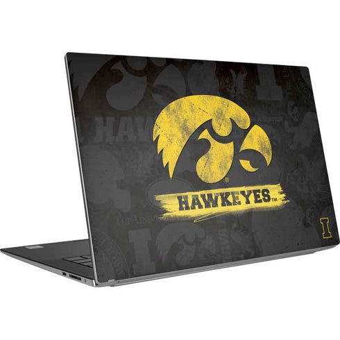 University of Iowa Hawkeyes Distressed Logo Dell XPS Skin